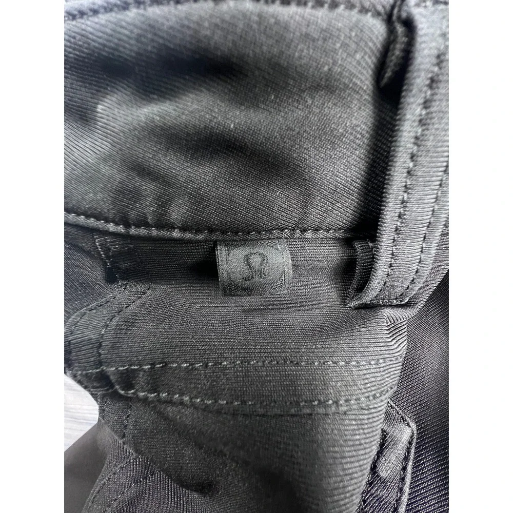 Lululemon ABC Classic-Fit Pant 32 Black Warpstreme Tech Chino Trousers 32x30